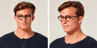 SALT.® LEWIS 48 RX SAL LEWIS 48 RX 004 48 - Antique Leaves Eyeglasses
