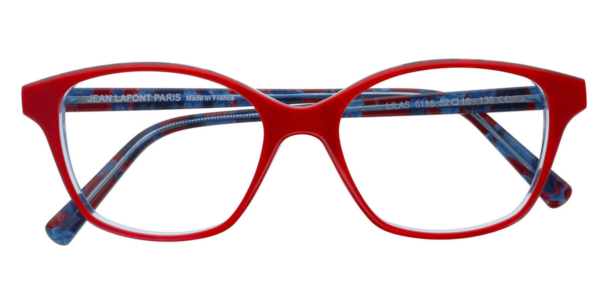 Lafont® LILAS LF LILAS 6115 52 - Red 6115 Eyeglasses