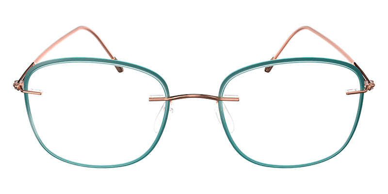 Silhouette® Lite Spirit Accent Rings LITE SPIRIT ACCENT RINGS LQ 3530 - 3530 Rosegold Lilac Eyeglasses