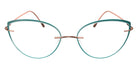 Silhouette® Lite Spirit Accent Rings LITE SPIRIT ACCENT RINGS LR 3530 - 3530 Rosegold Lilac Eyeglasses