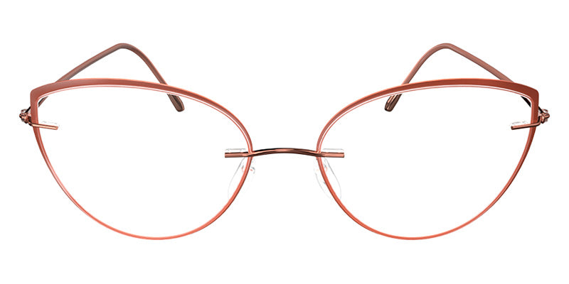 Silhouette® Lite Spirit Accent Rings LITE SPIRIT ACCENT RINGS LR 6040 - 6040 Hazel Ivory Eyeglasses