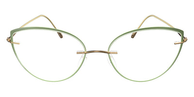 Silhouette® Lite Spirit Accent Rings LITE SPIRIT ACCENT RINGS LR 8540 - 8540 Champagne / Olive Eyeglasses