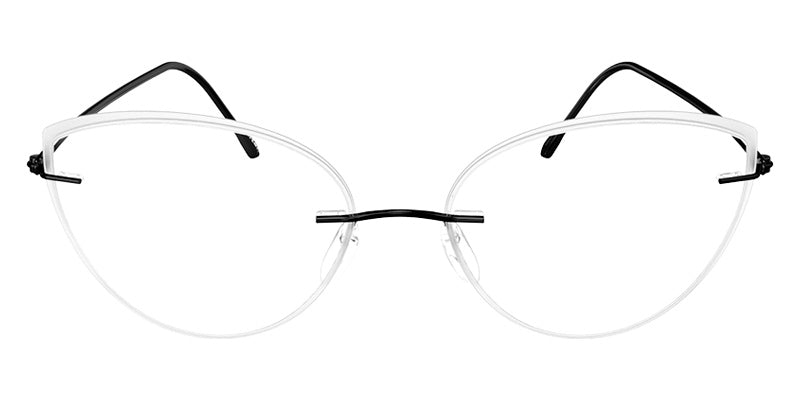 Silhouette® Lite Spirit Accent Rings LITE SPIRIT ACCENT RINGS LR 9040 - 9040 Black Buffalo Eyeglasses