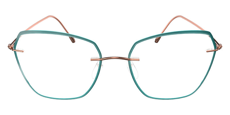 Silhouette® Lite Spirit Accent Rings LITE SPIRIT ACCENT RINGS LS 3530 - 3530 Rosegold Lilac Eyeglasses