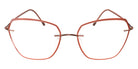 Silhouette® Lite Spirit Accent Rings LITE SPIRIT ACCENT RINGS LS 6040 - 6040 Hazel Ivory Eyeglasses