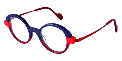 NaoNed® Lokrist NAO Lokrist 5315 44 - Solid Orchid Blue and Cyclamen Red / Red Eyeglasses