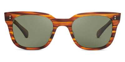 SALT.® LOPEZ SAL LOPEZ 003 51 - Matte Wood Grain/Polarized Glass G-15 Lens Sunglasses