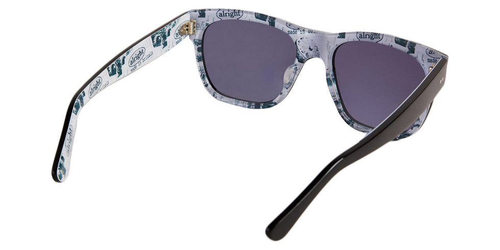 OLIVER GOLDSMITH® & TED BAKER® -LORD  BLACK SUNGLASSES