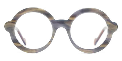 Henau® Lunalus H LUNALUS 0H35 48 - Gray Gold Velvet/Brown/Yellow Transparent 0H35 Eyeglasses