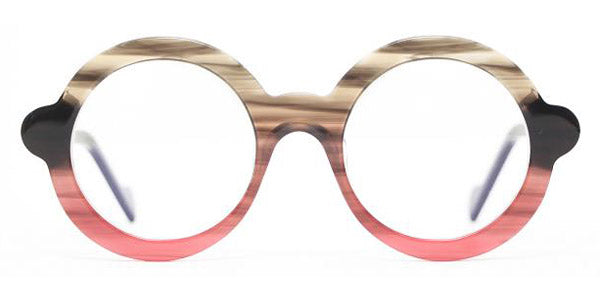 Henau® Lunalus H LUNALUS AA78 48 - Gray Pink Dégradé/Brown AA78 Eyeglasses