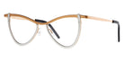 Theo® Luz Station TH LUZ STATION 311 51 - Red Lined Eyeglasses