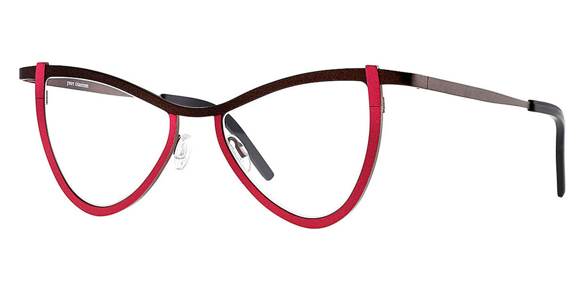 Theo® Luz Station TH LUZ STATION 375 51 - Fuchsia / Jelly Eyeglasses