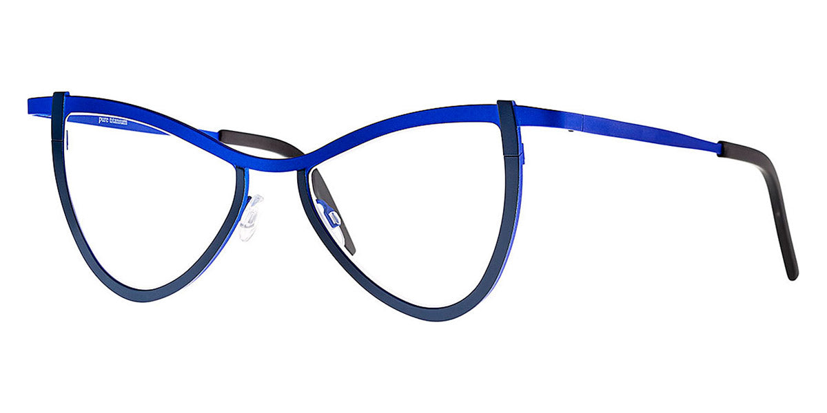 Theo® Luz Station TH LUZ STATION 323 51 - Pink / Black Eyeglasses