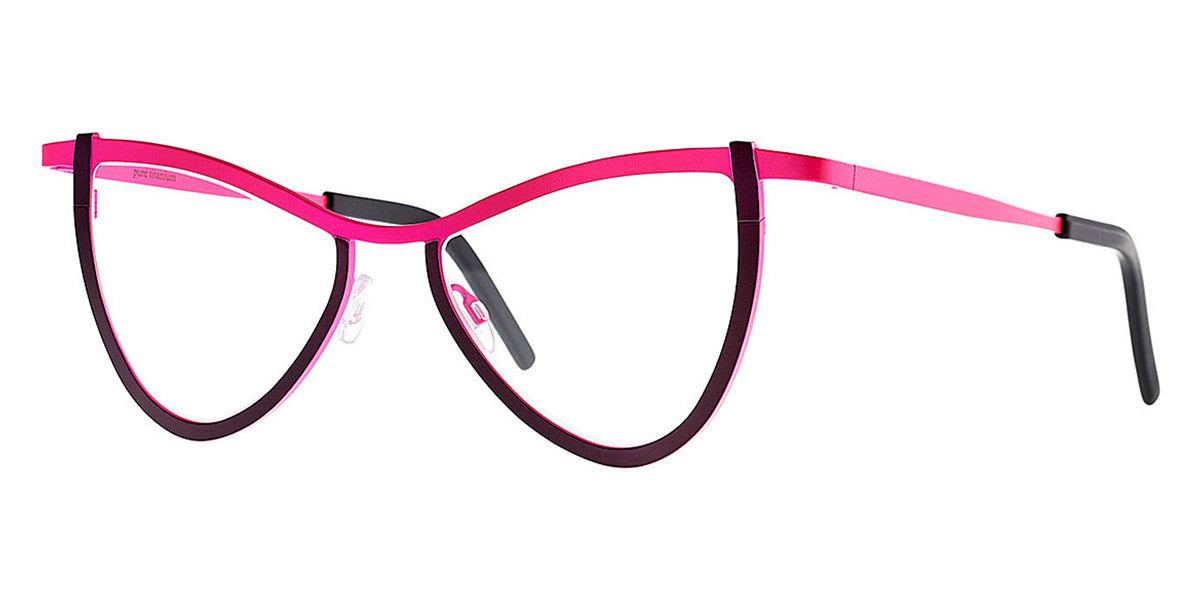 Theo® Luz Station TH LUZ STATION 417 51 - Black / Green Eyeglasses
