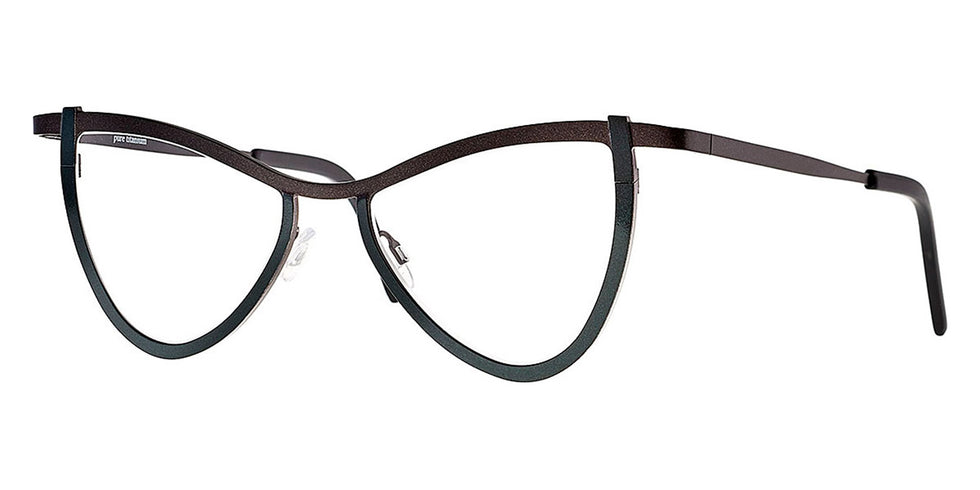 Theo® Luz Station TH LUZ STATION 409 51 - Gold / White Eyeglasses