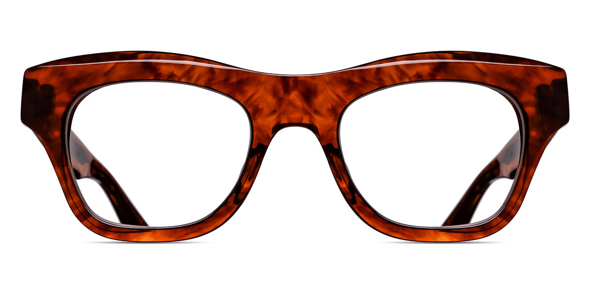 Matsuda® M1027 MTD M1027 Walnut/Amber 50 - Walnut / Amber Eyeglasses