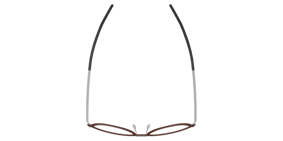 MARKUS T® M1070 MT M1070 529 49 - 529 Brown Gray Eyeglasses