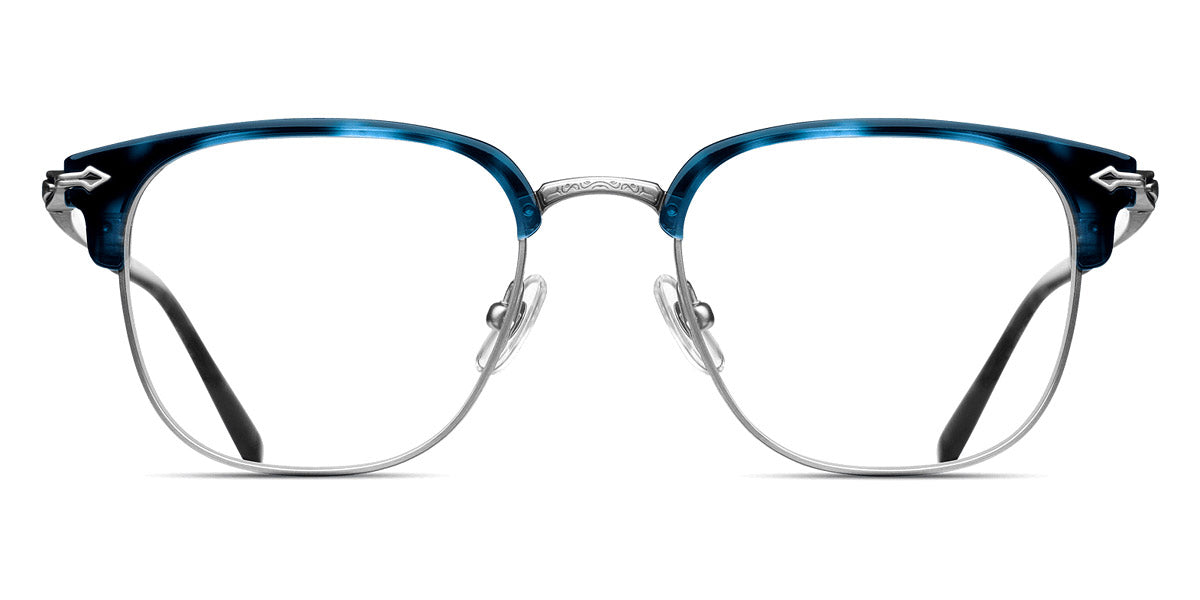 Matsuda® M2036 MTD M2036 Blue Demi/Palladium White 50 - Blue Demi / Palladium White Eyeglasses