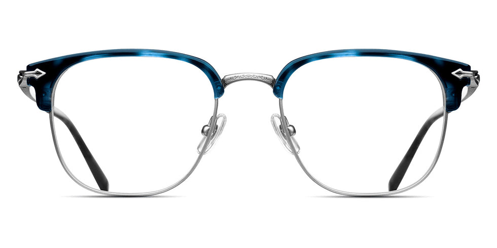 Matsuda® M2036 MTD M2036 Blue Demi/Palladium White 50 - Blue Demi / Palladium White Eyeglasses