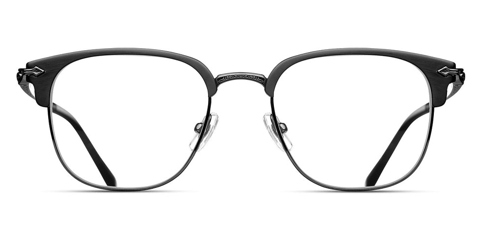 Matsuda® M2036 MTD M2036 Matte Black/Black 50 - Matte Black / Black Eyeglasses