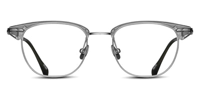 Matsuda® M2048 MTD M2048 Matte Grey Crystal / Antique Silver 48 - Matte Grey Crystal / Antique Silver Eyeglasses