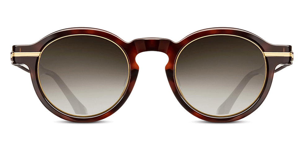 Matsuda® M2050 MTD M2050 Dark Tortoise/Antique Gold/Brown Gradient 46 - Dark Tortoise/Antique Gold / Brown Gradient Sunglasses