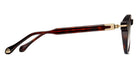 Matsuda® M2050 MTD M2050 Dark Tortoise/Antique Gold/Brown Gradient 46 - Dark Tortoise/Antique Gold / Brown Gradient Sunglasses