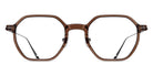 Matsuda® M2053 MTD M2053 Taupe/Antique Silver 48 - Taupe / Antique Silver Eyeglasses