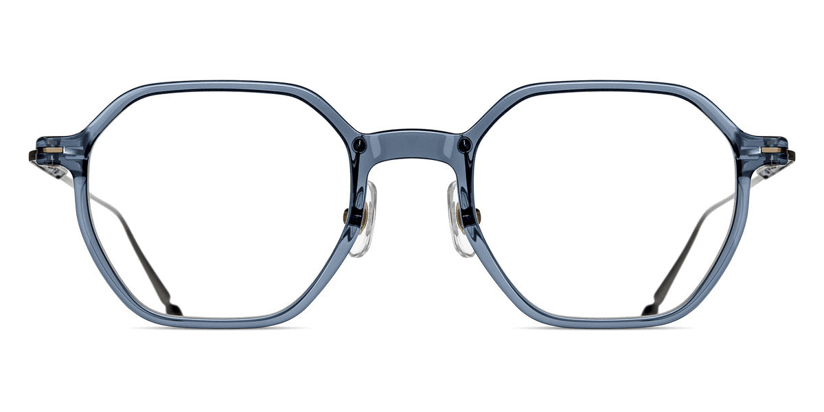 Matsuda® M2053 MTD M2053 Blue Grey Crystal/Antique Gold 48 - Blue Grey Crystal / Antique Gold Eyeglasses