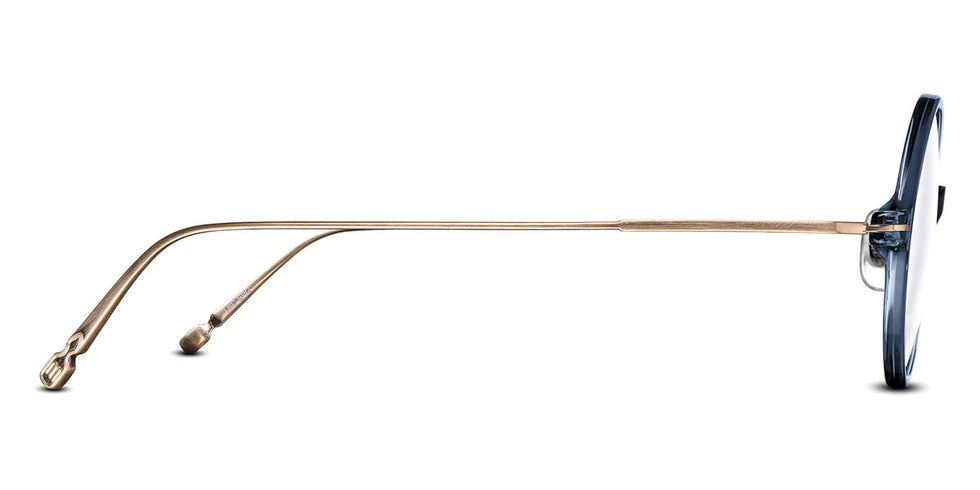 Matsuda® M2054 MTD M2054 Light Blue Crystal/Brushed Pale Gold 46 - Light Blue Crystal / Brushed Pale Gold Eyeglasses