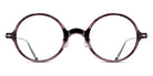Matsuda® M2054 MTD M2054 Purple Stripe/Palladium White 46 - Purple Stripe / Palladium White Eyeglasses