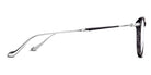 Matsuda® M2056 MTD M2056 Black Stripe/Brushed Silver 47 - Black Stripe / Brushed Silver Eyeglasses
