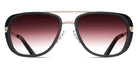 Matsuda® M3023 MTD M3023 Matte Gold/Brown Gradient 52 - Matte Gold / Brown Gradient Sunglasses