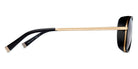 Matsuda® M3023 MTD M3023 Matte Gold/Brown Gradient 57 - Matte Gold / Brown Gradient Sunglasses