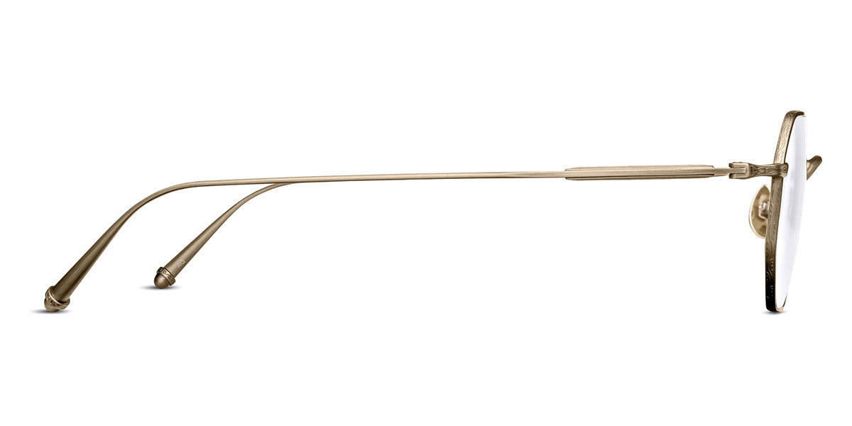 Matsuda® M3086 MTD M3086 Antique Gold 46 - Antique Gold Eyeglasses