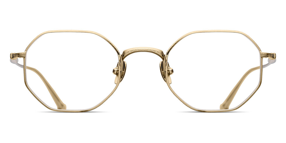 Matsuda® M3086 MTD M3086 Brushed Gold 46 - Brushed Gold Eyeglasses