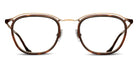 Matsuda® M3092 MTD M3092 Antique Gold/Matte Dark Tortoise 49 - Antique Gold / Matte Dark Tortoise Eyeglasses