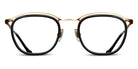 Matsuda® M3092 MTD M3092 Brushed Gold/Black 52 - Brushed Gold / Black Eyeglasses