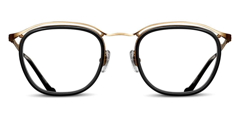 Matsuda® M3092 MTD M3092 Brushed Gold/Black 52 - Brushed Gold / Black Eyeglasses