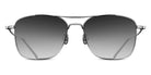 Matsuda® M3099 MTD M3099 Palladium White/Grey Gradient 56 - Palladium White / Grey Gradient Sunglasses