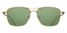 Matsuda® M3099 MTD M3099 Shiny Antique Gold/Sage Green 56 - Shiny Antique Gold / Sage Green Sunglasses