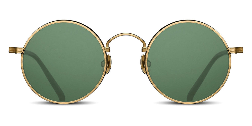 Matsuda® M3100 MTD M3100 Antique Gold/Dark Brown/G-15 47 - Antique Gold/Dark Brown / G-15 Sunglasses