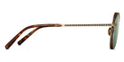 Matsuda® M3100 MTD M3100 Antique Gold/Dark Brown/G-15 47 - Antique Gold/Dark Brown / G-15 Sunglasses