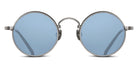 Matsuda® M3100 MTD M3100 Antique Silver/Navy/Cobalt Blue 47 - Antique Silver/Navy / Cobalt Blue Sunglasses