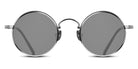 Matsuda® M3100 MTD M3100 Palladium White/Matte Black/Grey 47 - Palladium White/Matte Black / Grey Sunglasses