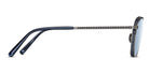Matsuda® M3101 MTD M3101 Antique Silver/Navy/Cobalt Blue 52 - Antique Silver/Navy / Cobalt Blue Sunglasses