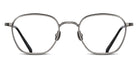 Matsuda® M3101 MTD M3101 Antique Silver/Navy 52 - Antique Silver / Navy Eyeglasses