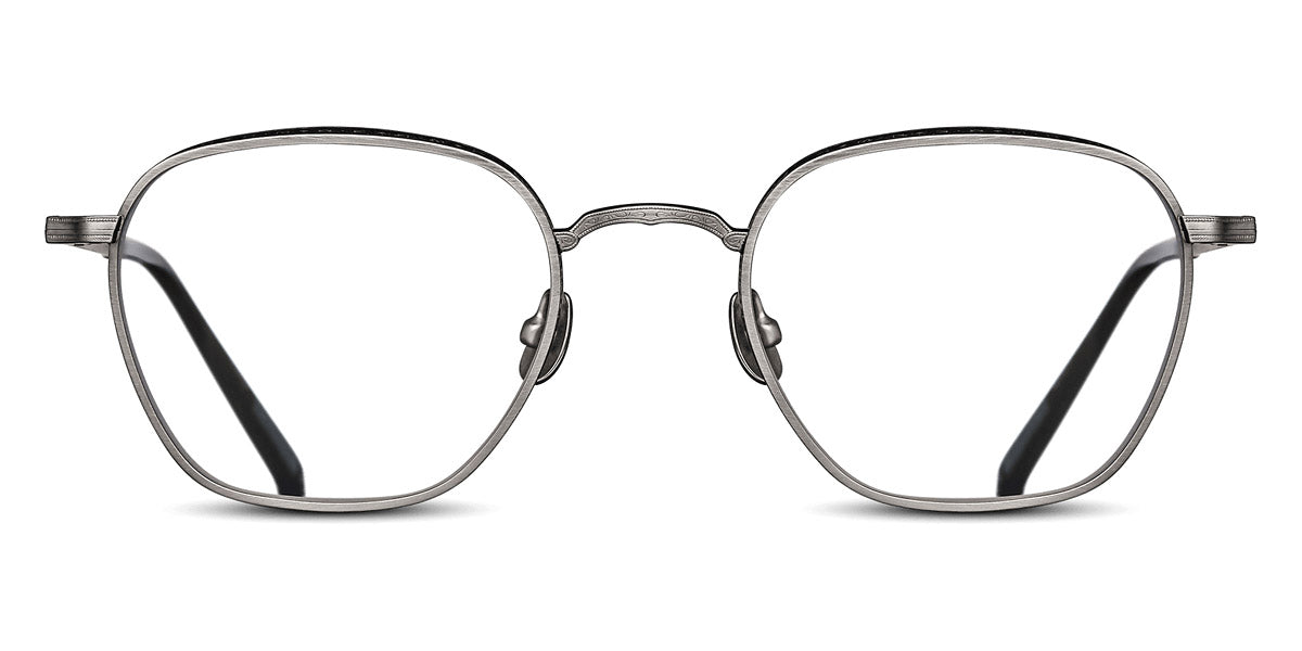 Matsuda® M3101 MTD M3101 Antique Silver/Navy 52 - Antique Silver / Navy Eyeglasses