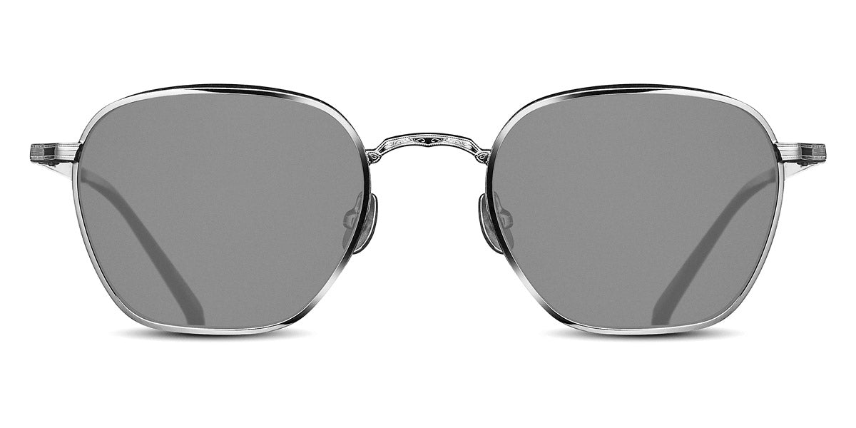 Matsuda® M3101 MTD M3101 Palladium White/Matte Black/Grey 52 - Palladium White/Matte Black / Grey Sunglasses