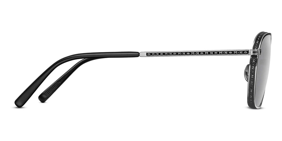 Matsuda® M3101 MTD M3101 Palladium White/Matte Black/Grey 52 - Palladium White/Matte Black / Grey Sunglasses